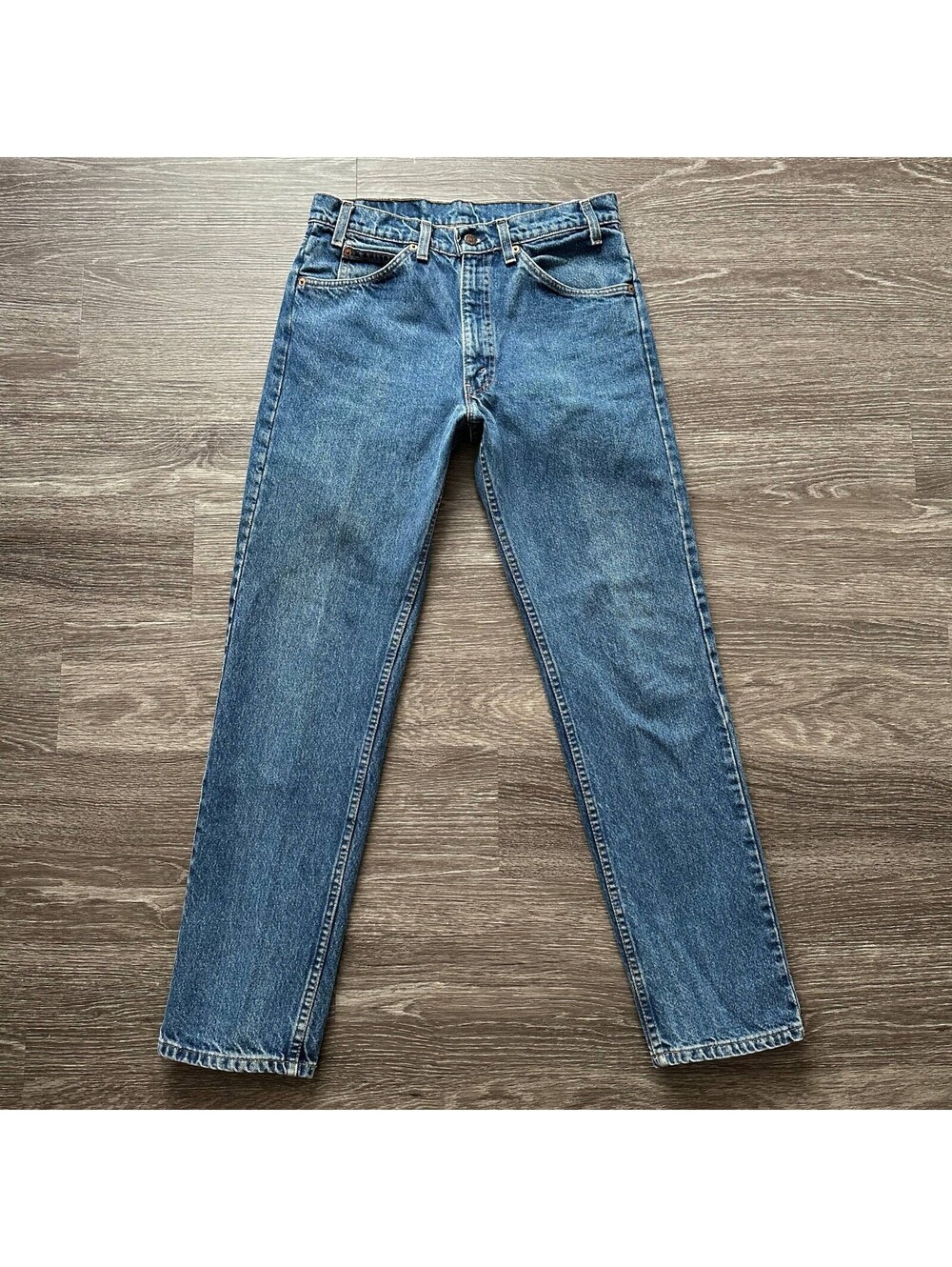 Vintage Levi's 505 Jeans Orange Tab Men's 32x32 Blue Medium Wash Made in USA